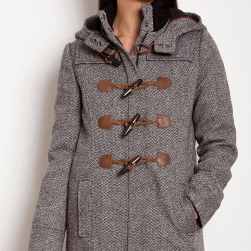 Roots Duffle tweed coat